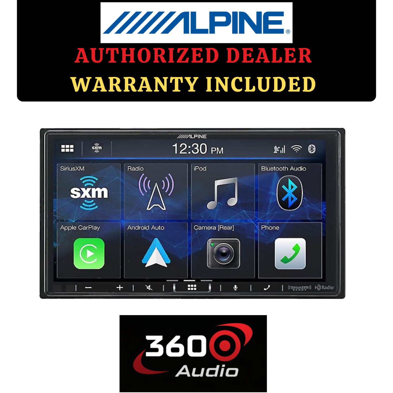 Alpine iLX-407 16W RMS 7″ Shallow-Chassis PowerStack Multimedia Receiver