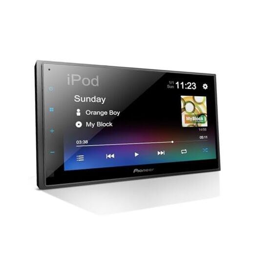 DMH-130BT 6.8″ Resistive Touchscreen, Double Din – Bluetooth, Backup Camera,