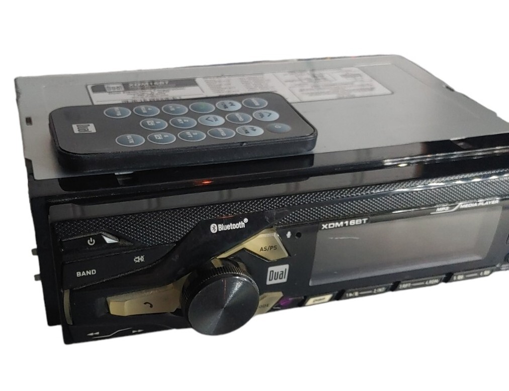 Dual XDM16BT AM/FM Car Digital Media Receiver/remote/Bluetooth Front 3.5mm USB
