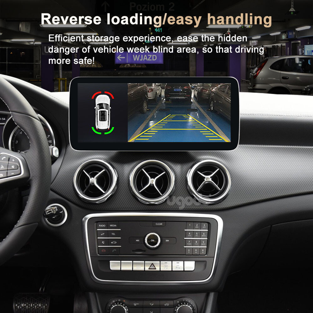 Ugode 12.3inch Android Screen Upgrade CarPlay Mercedes Benz A GLA CLA 2016-2018