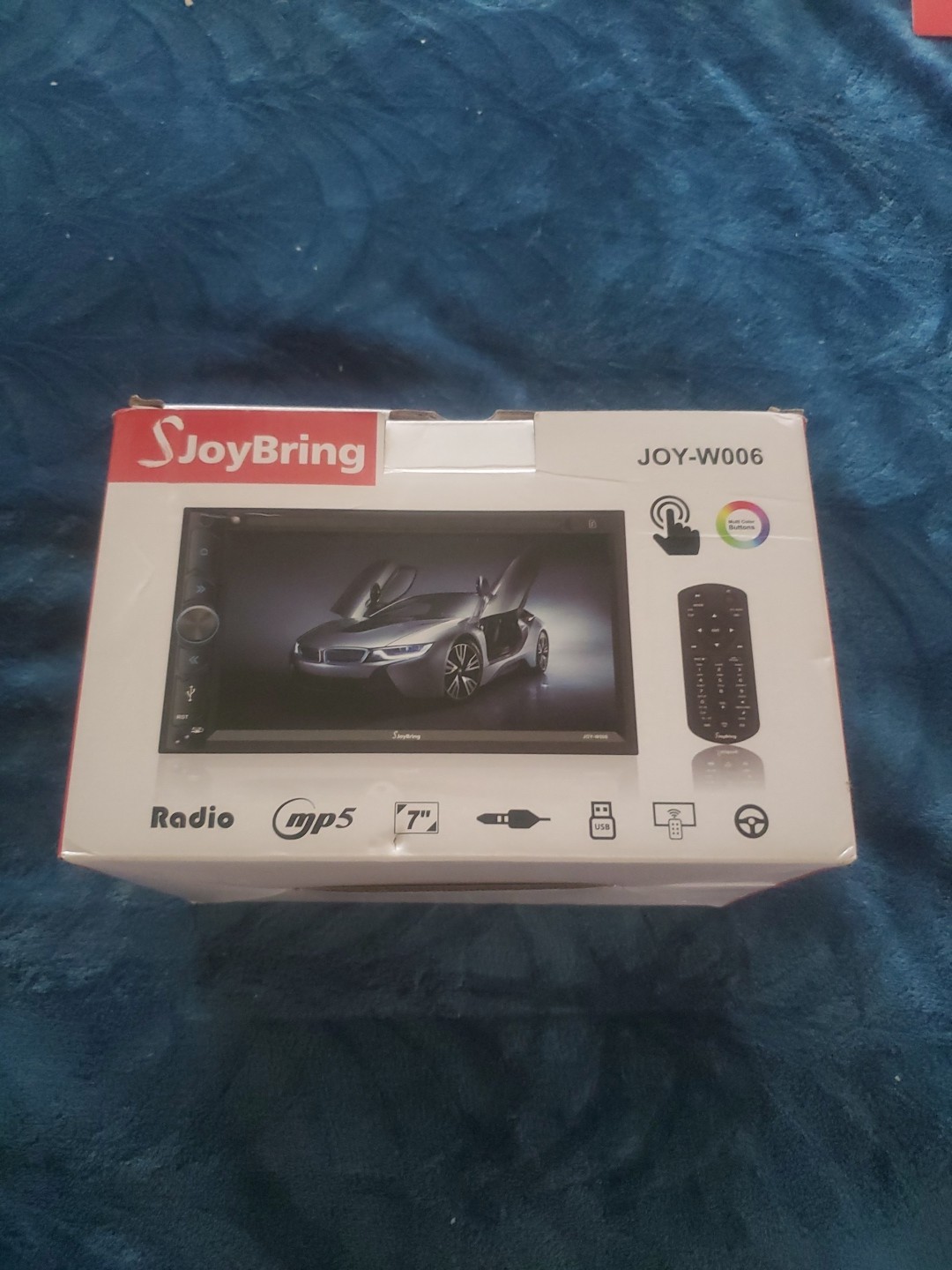 SJoyBring JOY-W006 Double Din Wireless Car Stereo 7″ Screen Car Radio Receiver