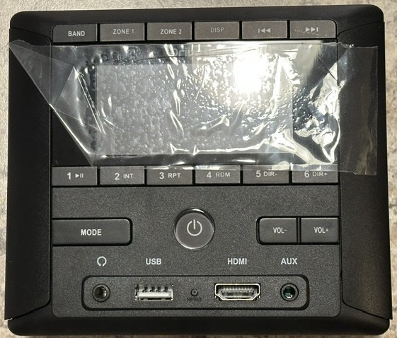 Drive BT105 AM/FM Bluetooth RV Stereo Radio Aux-in HDMI 4-Channel 2 Zones USB