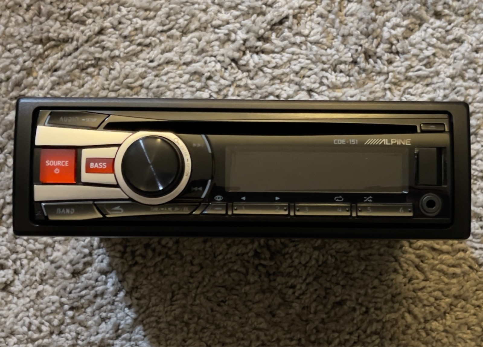Alpine cde-151 in dash am/fm/cd player – Din Cd Player – All Parts