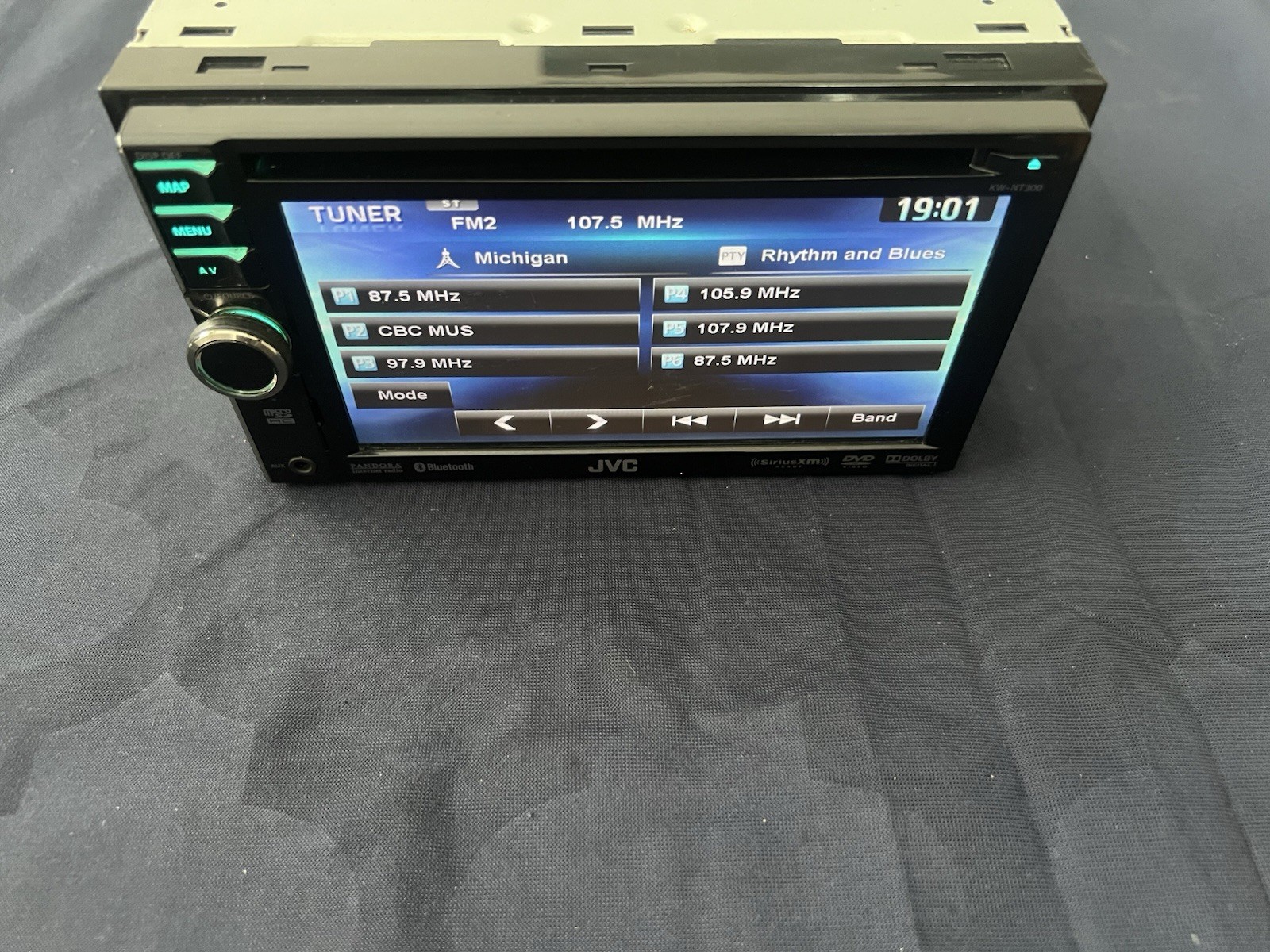⭐️Pre-Owned,TESTED⭐️ JVC CD|DVD|BT|USB| AM/FM-(KW-NT300)
