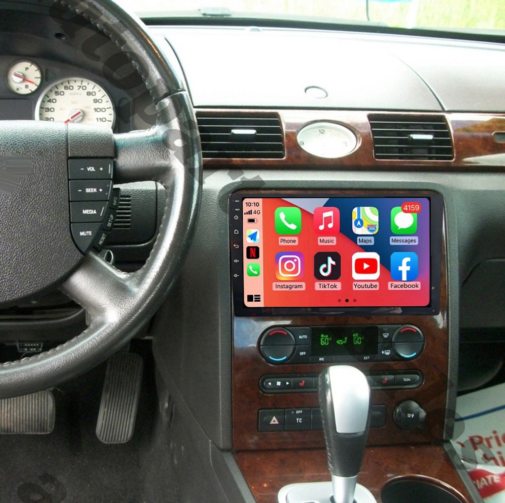 For 2005-2007 Ford Five Hundred Carplay Radio Android 14.0 GPS Navi WiFi RDS