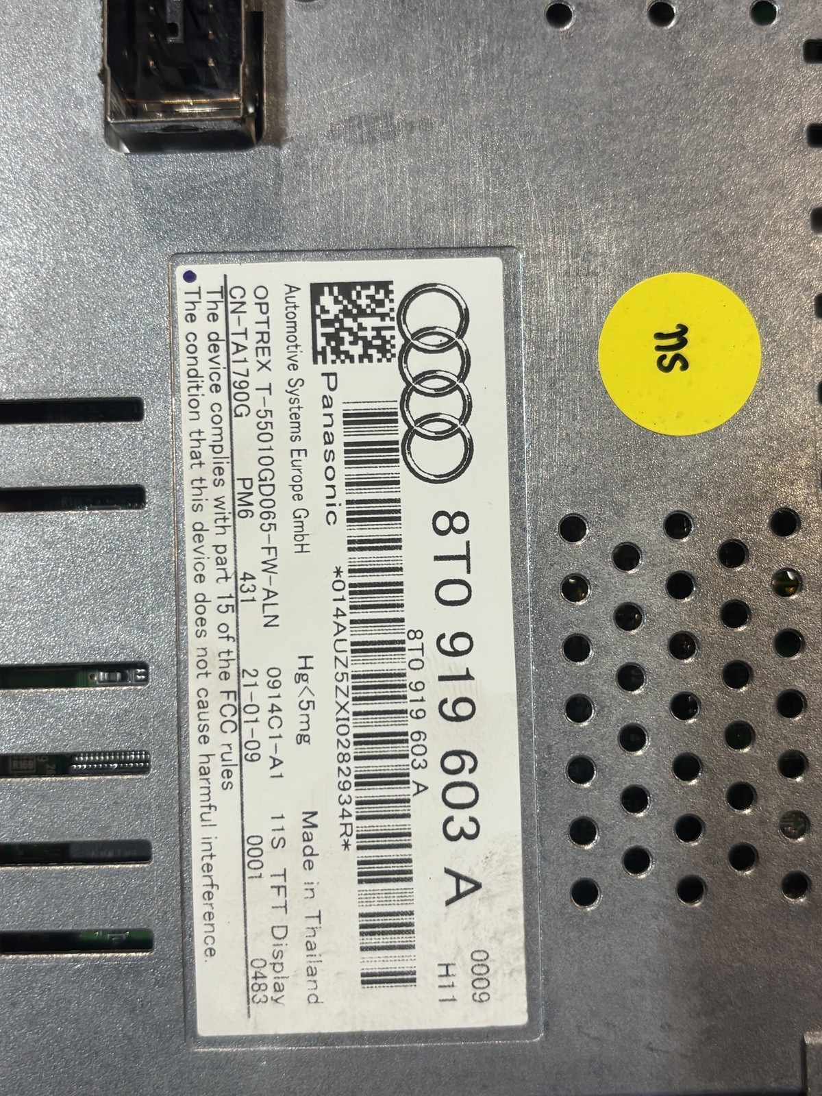 Audi A4 B8 Centre Dash Display Screen 2009-2012