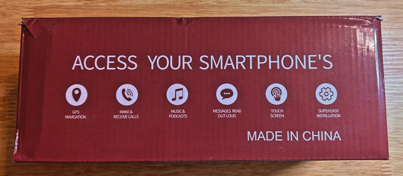Hieha 8.1 Inch Car Multimedia Player – New in Open Box!