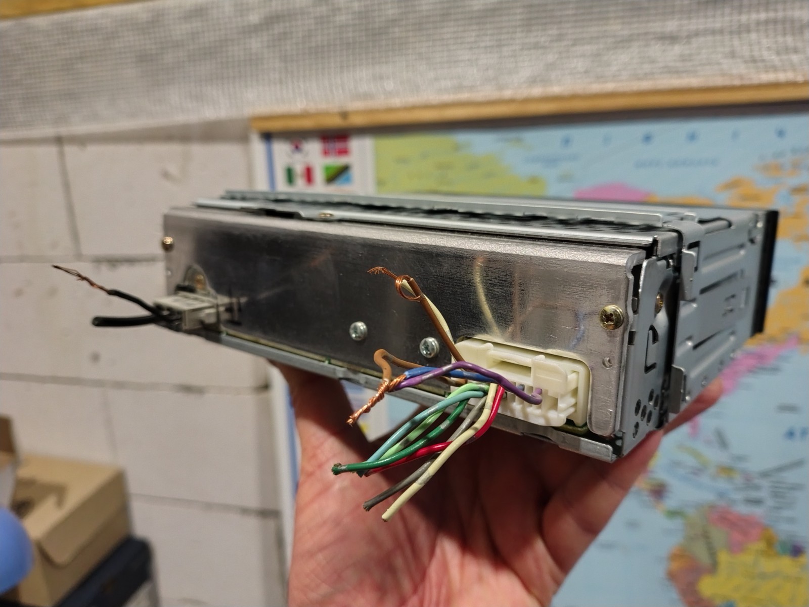 OEM Nissan Clarion PN-1757L Cassette Player In Dash Receiver Fully Working Great