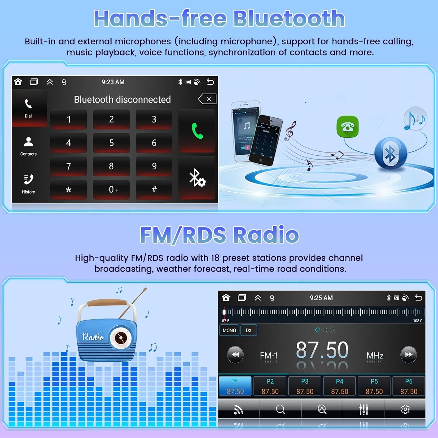 For Ford F150 F-150 2004-2008 Car Stereo Radio Android 14 Carplay GPS Player