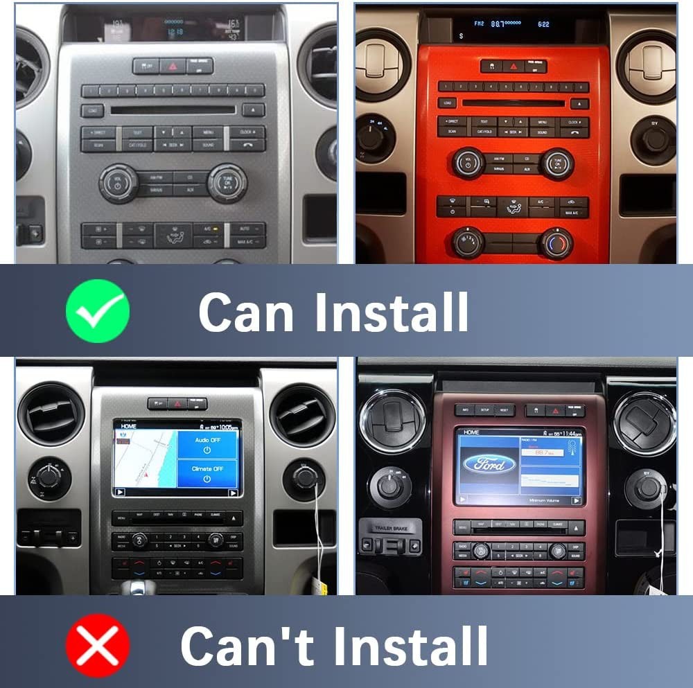 13″ Car Stereo Radio Octa Core 64G Apple Carplay For Ford F150 2009 -2014