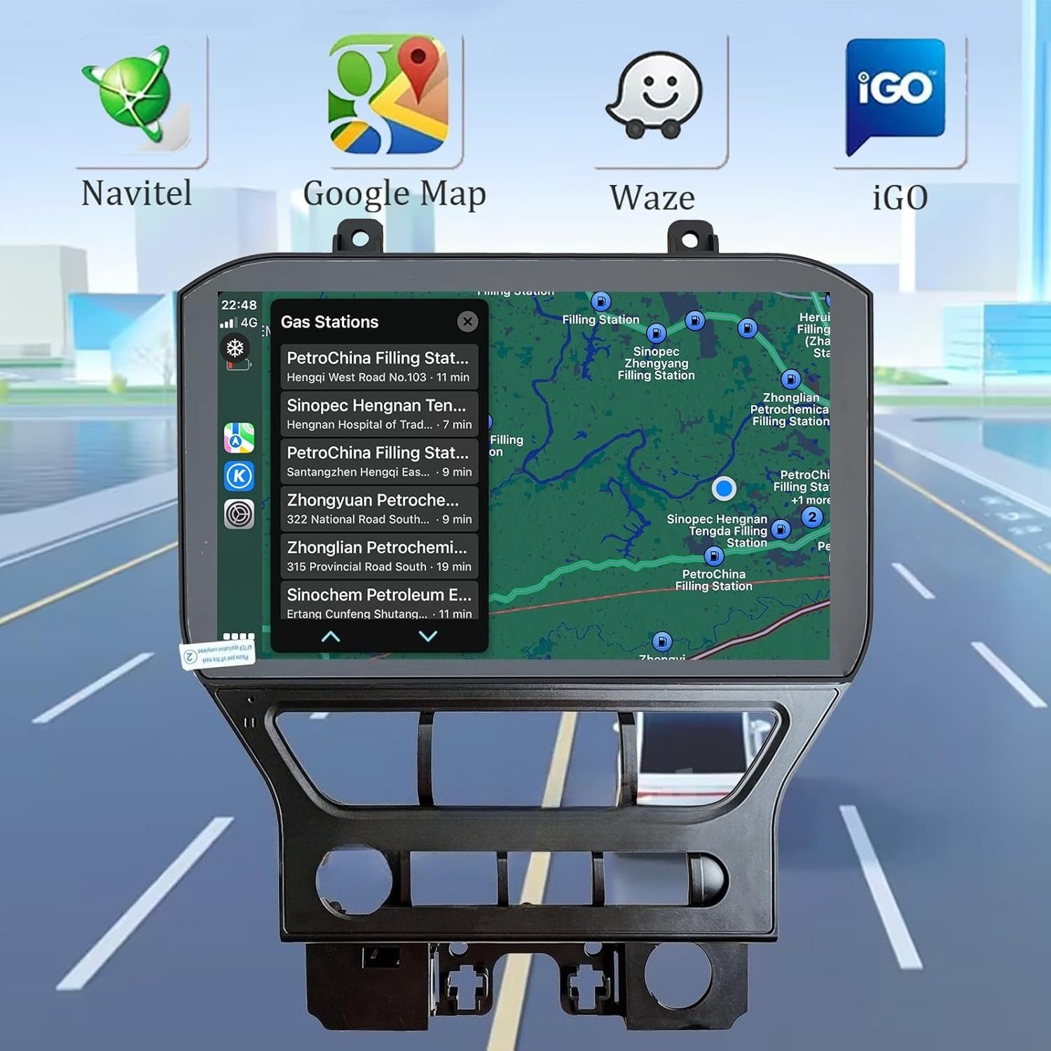11.5″ For Ford Mustang 2015-2023 Android Car Radio Stereo GPS Navi Carplay 64GB