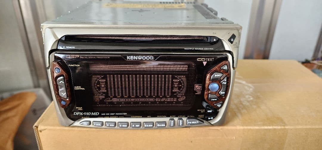 Kenwood DPX-910MD Car Audio 2DIN CD MD Bluetooth Ready DSP JDM