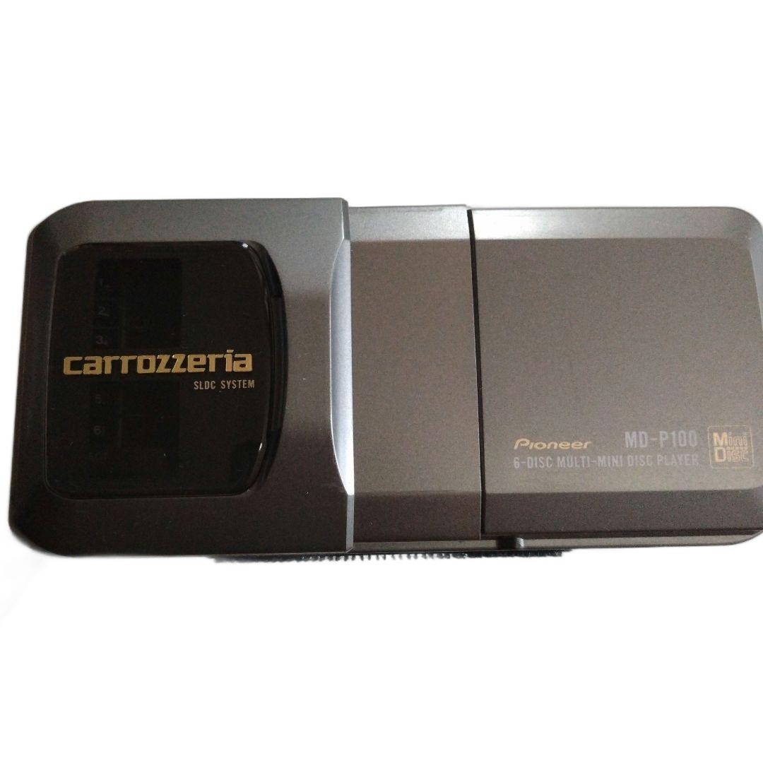 Pioneer MD-P100II 6Disc MiniDisc Changer Player IP-BUS Cable Japan