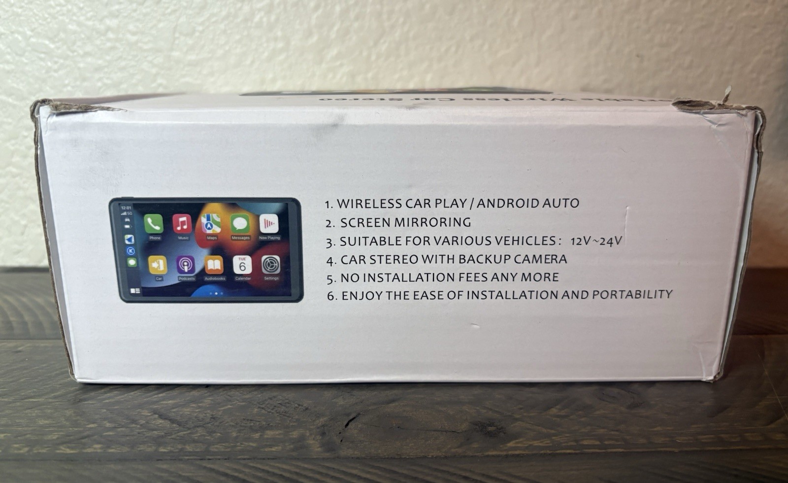 Portable 7″ Wireless Car Stereo BRAND NEW