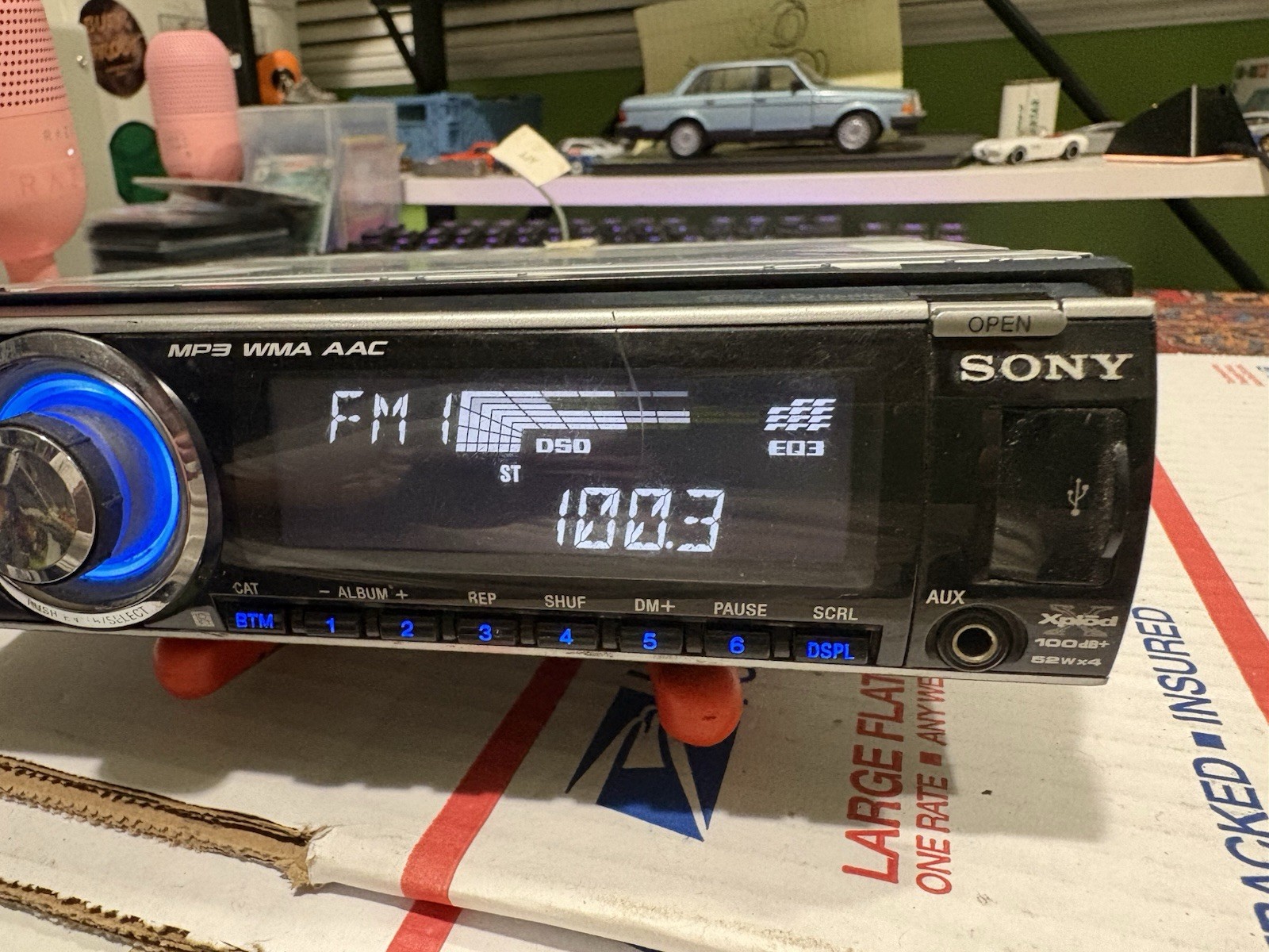 Sony CDX-GT700HD MP3/USB/CD Player In Dash Receiver Radio Stereo – TESTED