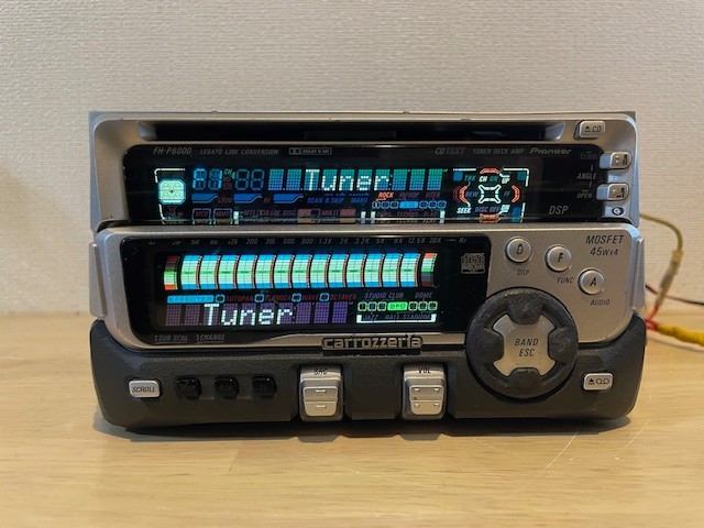 Pioneer Carrozzeria FH-P6000 2DIN Car Audio CD Cassette Player With Bluetooth