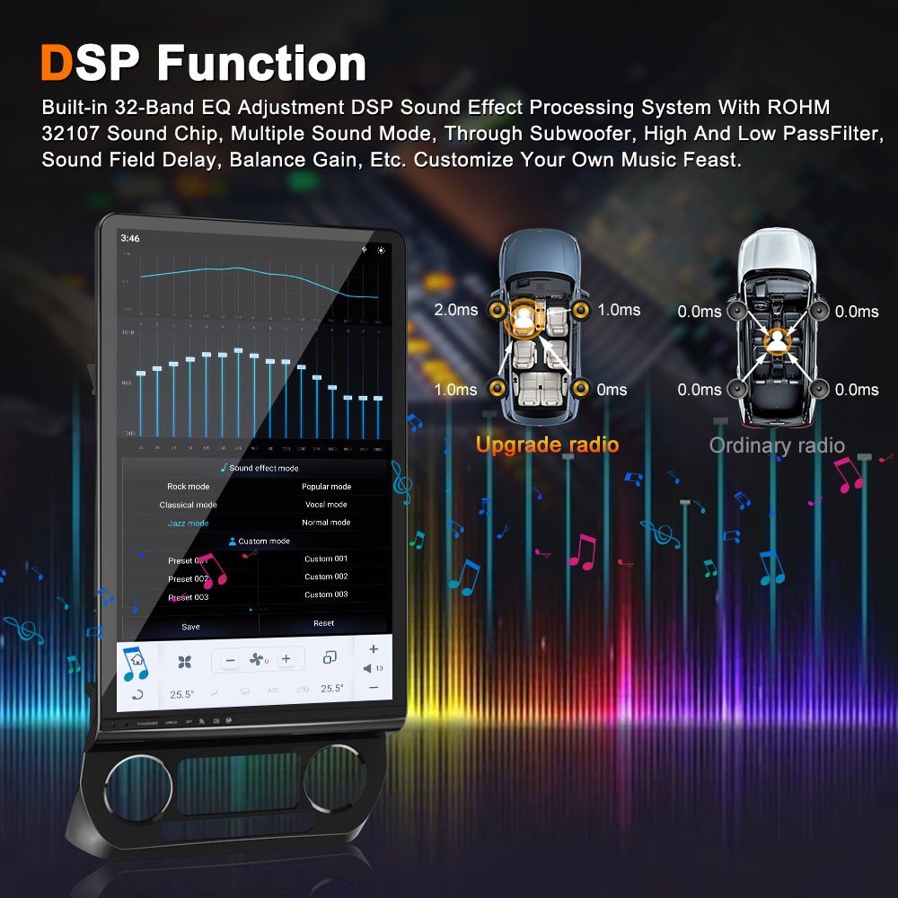 16″Large Screen For Ford F150 2015-2020 Car multimedia player Android SYNC Radio