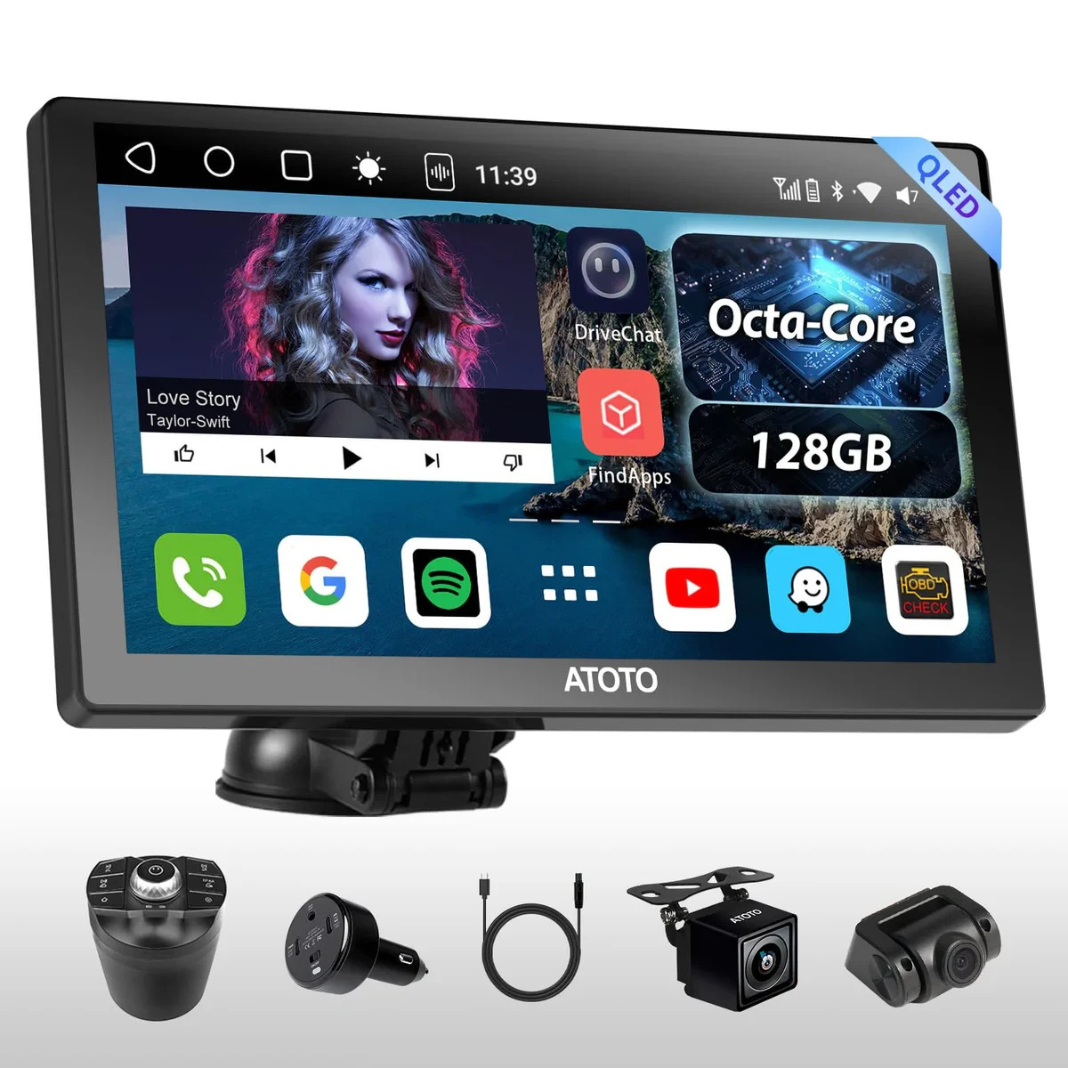 ATOTO 9″ P909PR2M-S3 2DIN Android 13 ChatGPT Car Stereo GPS Radio