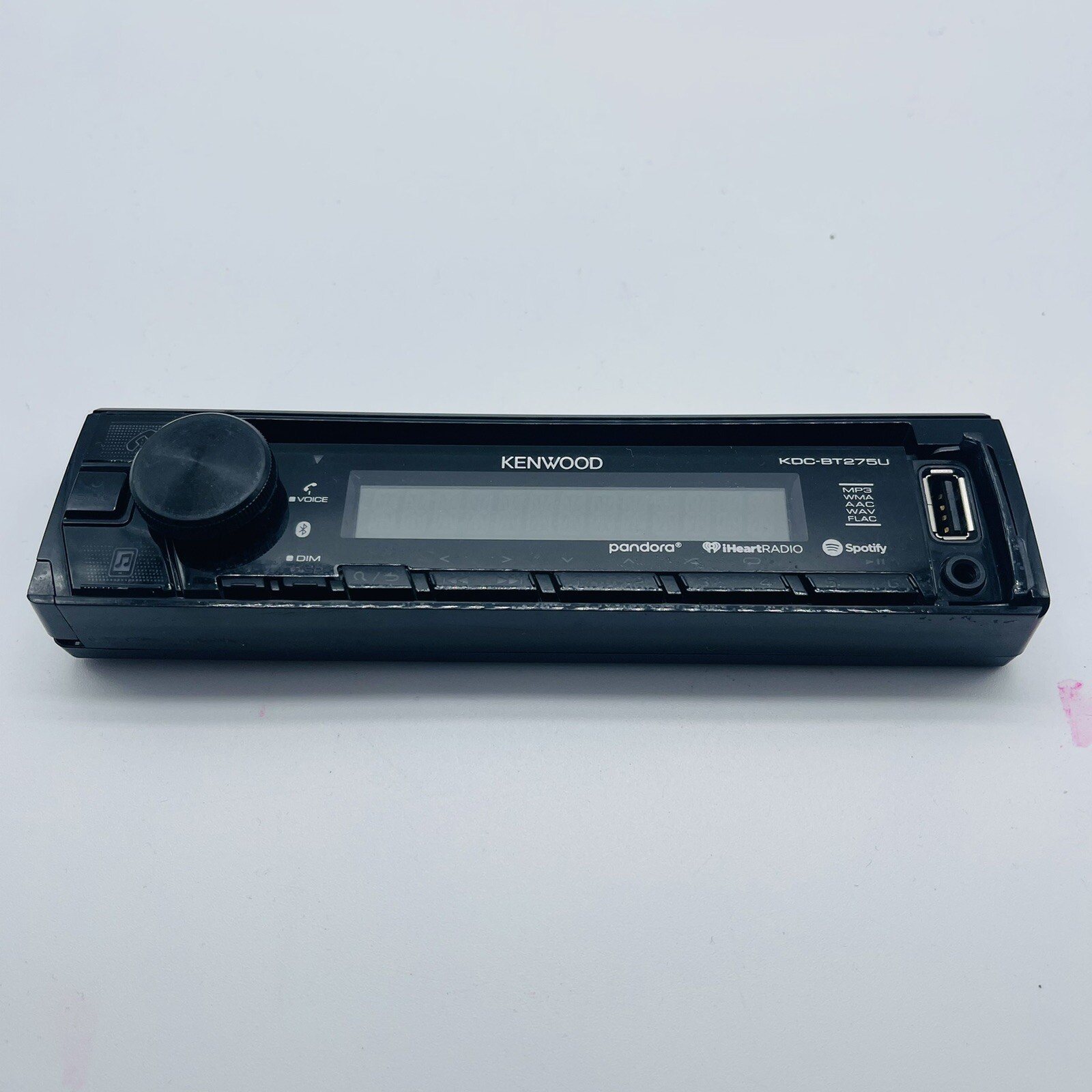 Kenwood KDC-BT275U Audio Faceplate Only Tested!