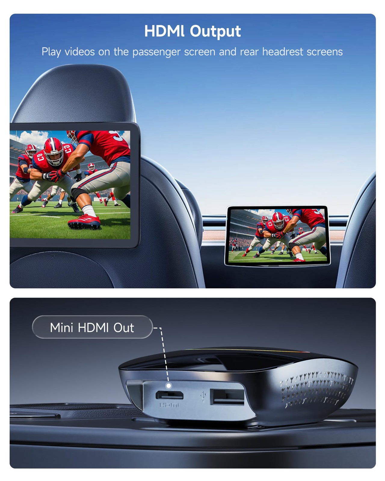 Wireless CarPlay Adapter, Magic AI Box with HDMI Output | CarPlay Wireless