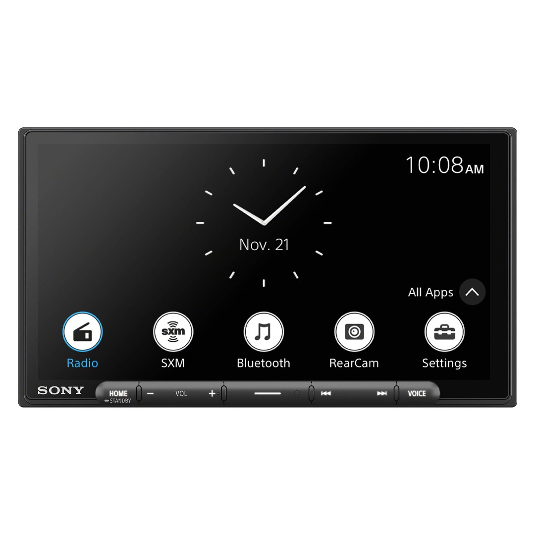 Sony XAV-AX6000, 6.95″ Digital Media Receiver w/ Wireless CarPlay OPEN BOX