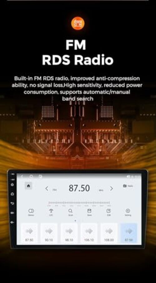 Stereo Radio for Scion tC 2011 2012 2013 2014 2015 2016 8-Core,FM RDS,4GB+64GB