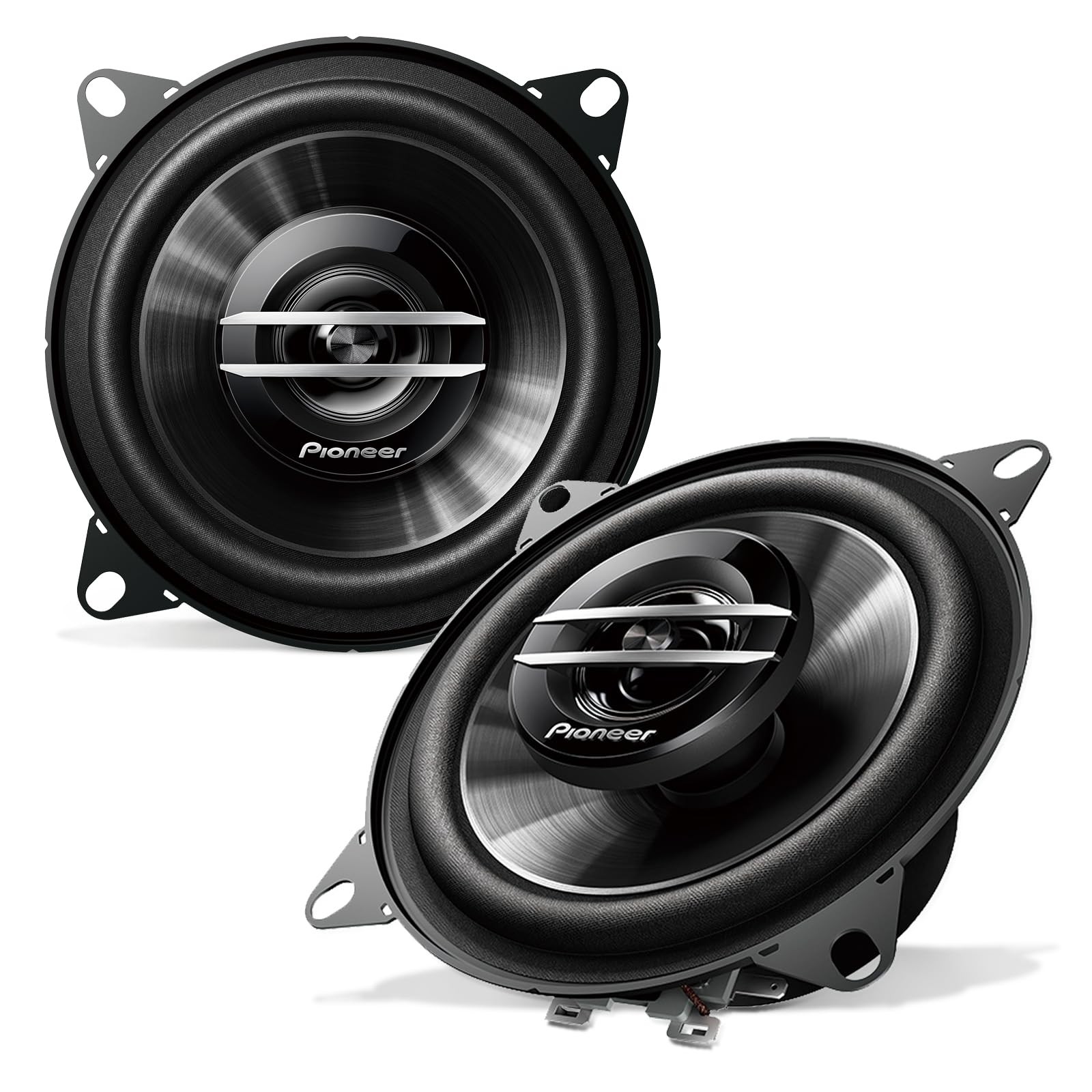 G-Series TS-G1020S 4” 2-Way Speakers (Pair) – 210W Max, Crisp Highs + Clear V…