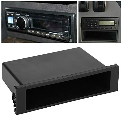 Single DIN Stereo Dash Kit Pocket – Car Radio Installation Storage Organizer for