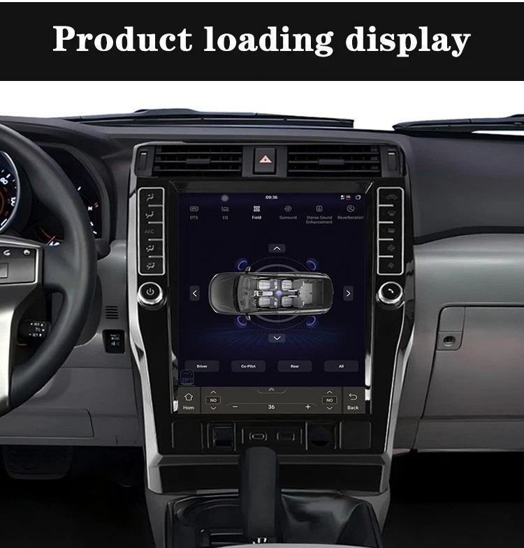16.2″Car GPS Player For Toyota 4runner 2009-2023 Stereo Radio Navi Audio 12+256G