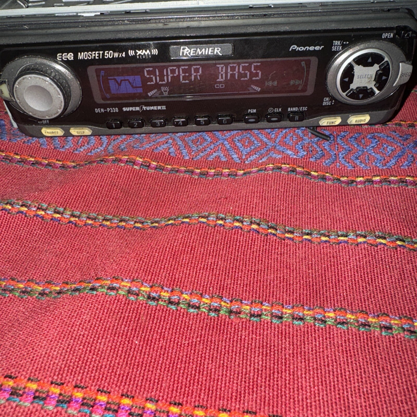 ✅🔥Pioneer Premier DEH-P330 Car Audio Stereo Old School READ DESCRIPCIÓN