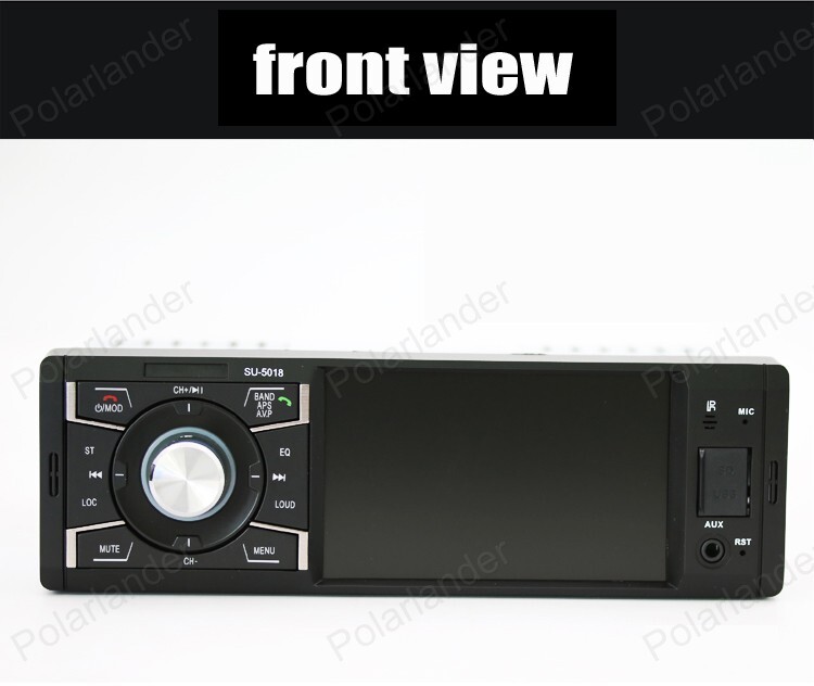Single 1 DIN Car RadioMP5 USB / TF card 4.1-inch AUX/SD remote control Bluetooth