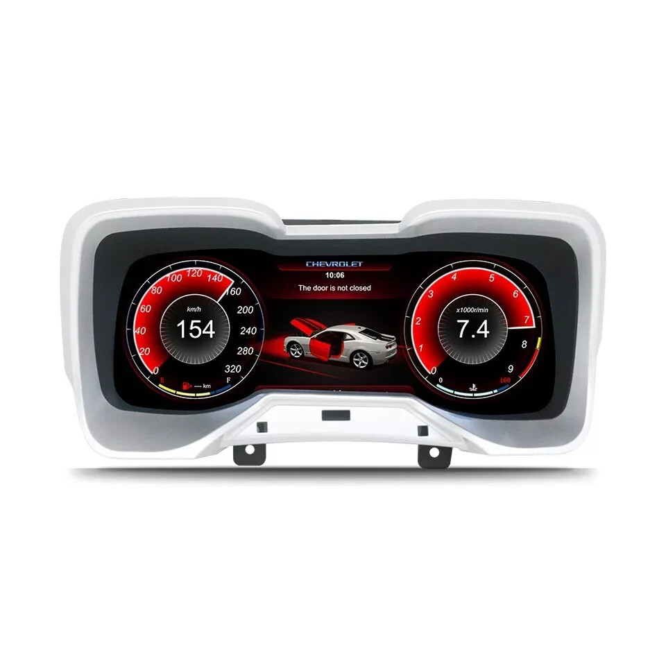 LCD Digital Instrument Cluster Speedometer Fits For Chevrolet Camaro 2010-2015