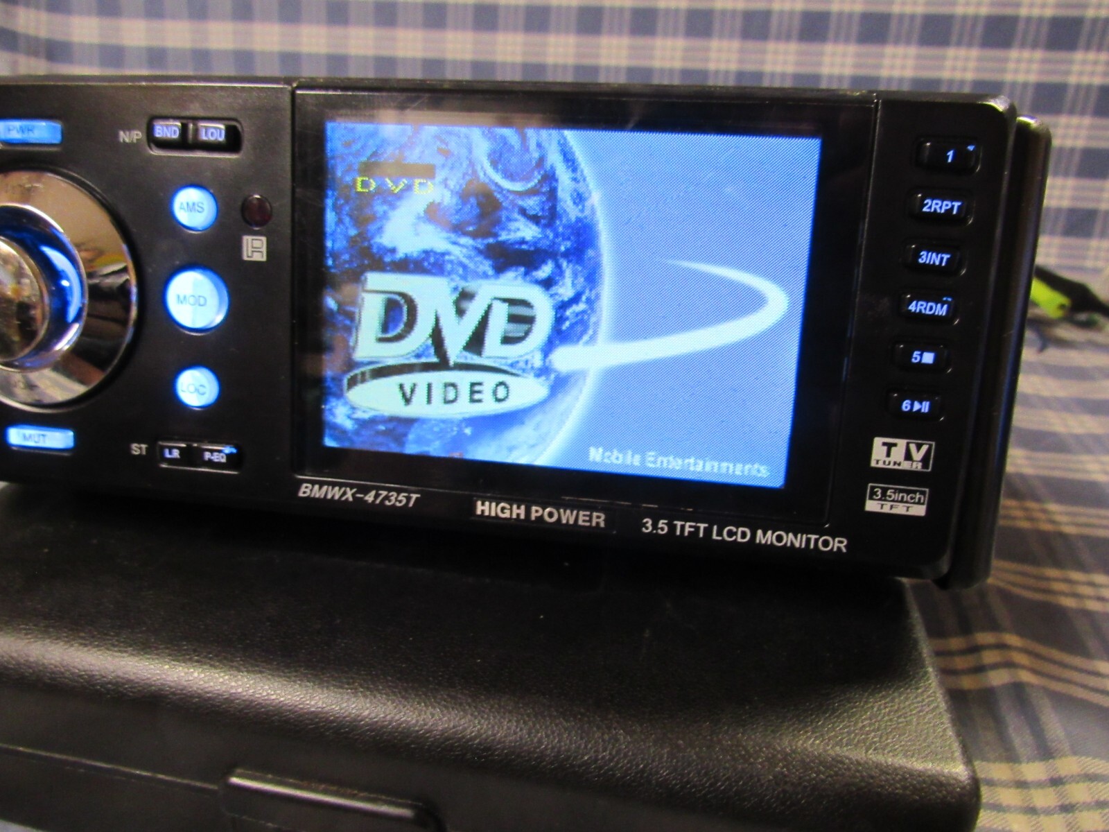 Nitro Audio BMWX-4735T DVD/CD PLAYER MP3, MP4,USB-SD Works Please Read FREE SHIP