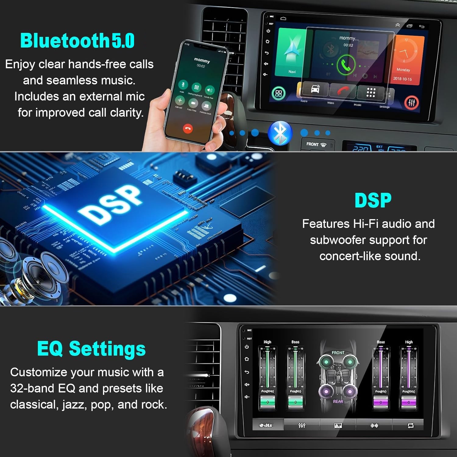 For Toyota SIENNA 2015-2020 Android 13 Car Radio Stereo GPS Navi WIFI BT FM RDS