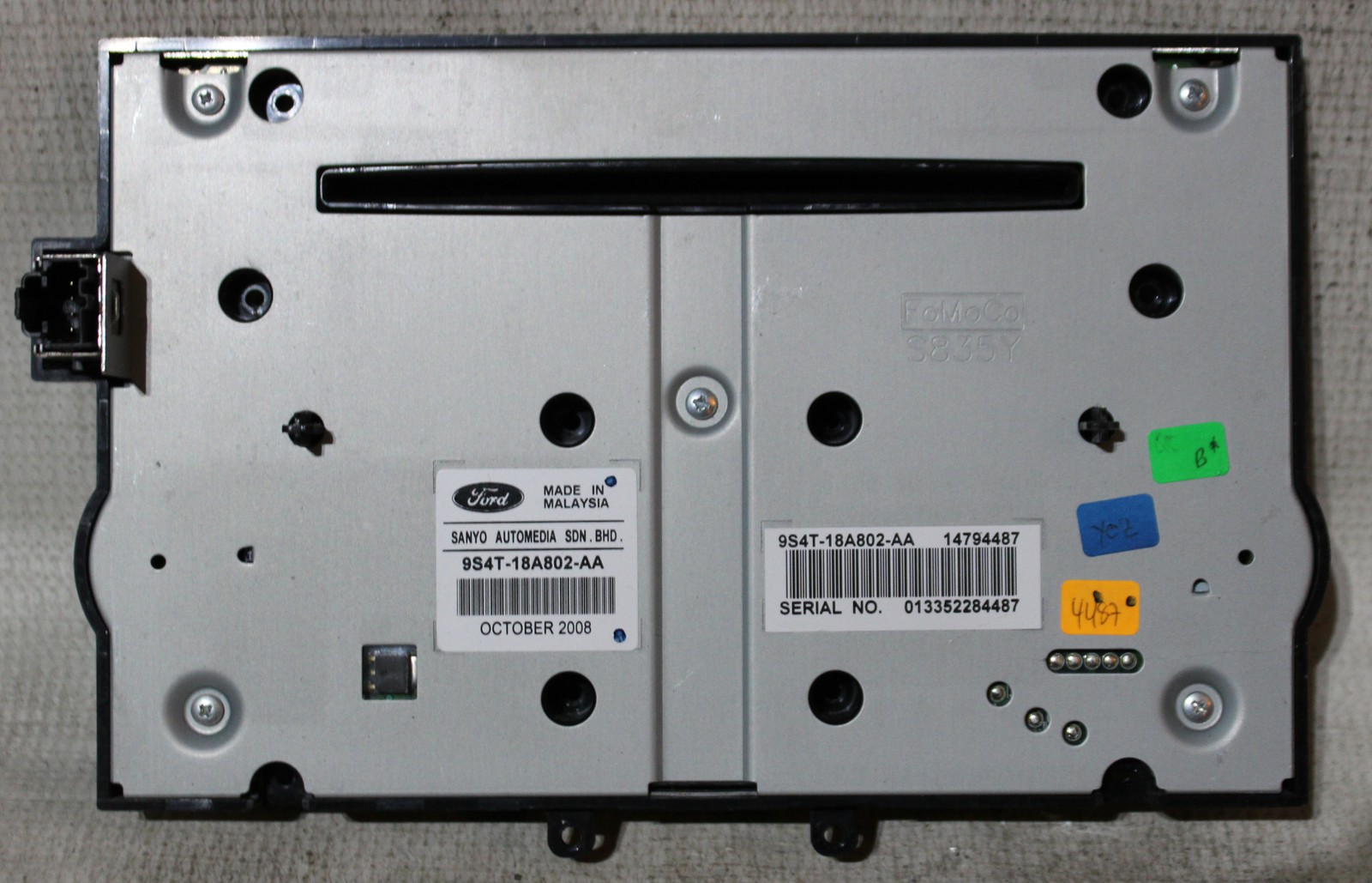 Ford Focus 2009 2010 2011 Factory Radio Button Control Bezel Trim 9S4T18A802AA