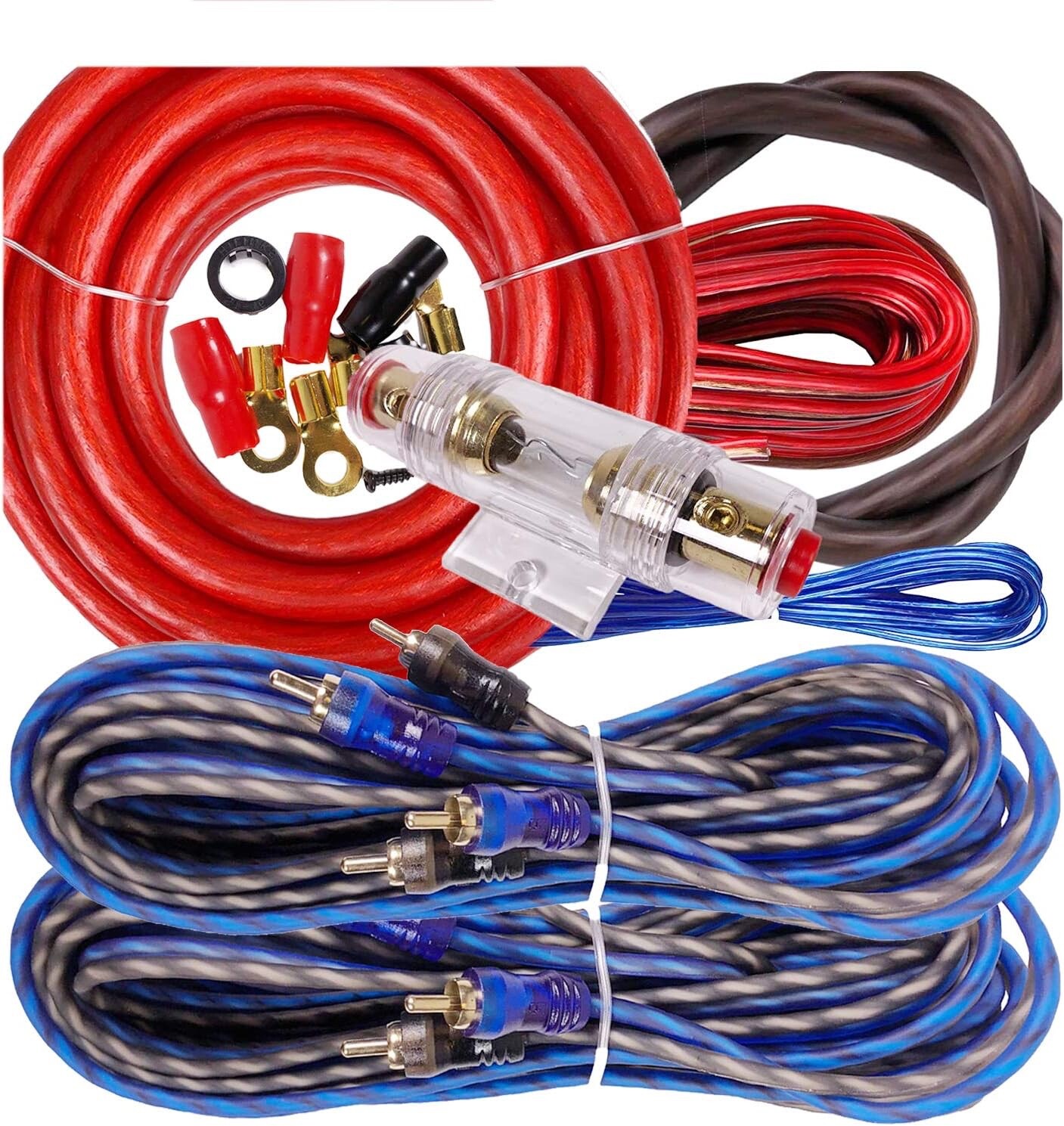 Memphis Audio SE1200.4V2 Street Edge 85W 4Channel 2Ohm, Car Audio Amplifier +KIT