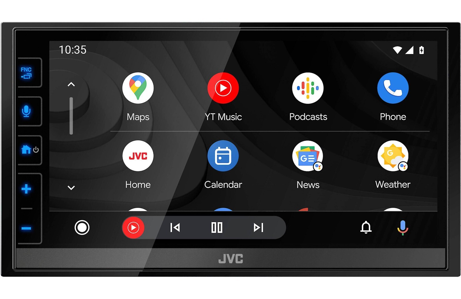 JVC KW-M788BH Multimedia Apple CarPlay Android Auto Mirroring Bluetooth HD Radio