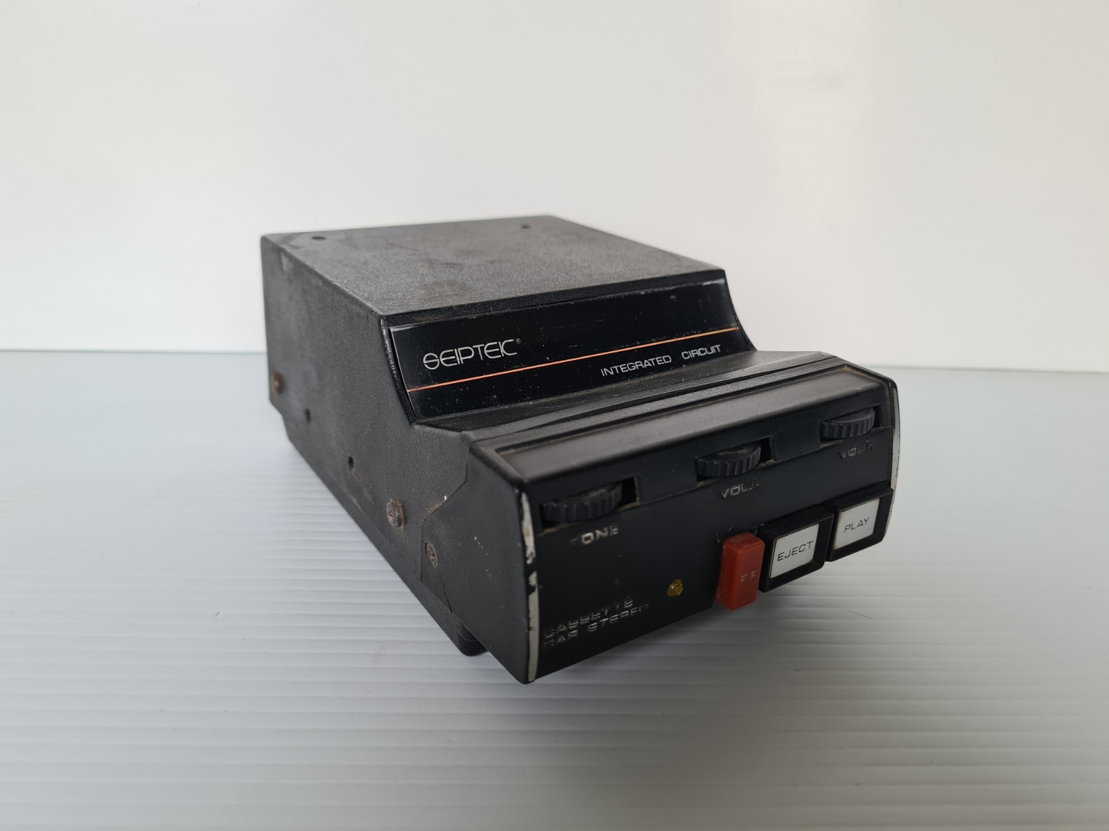 Vintage Seipteic Cassette Head Unit Japan 01519T Matsushita Panasonic Car 1974