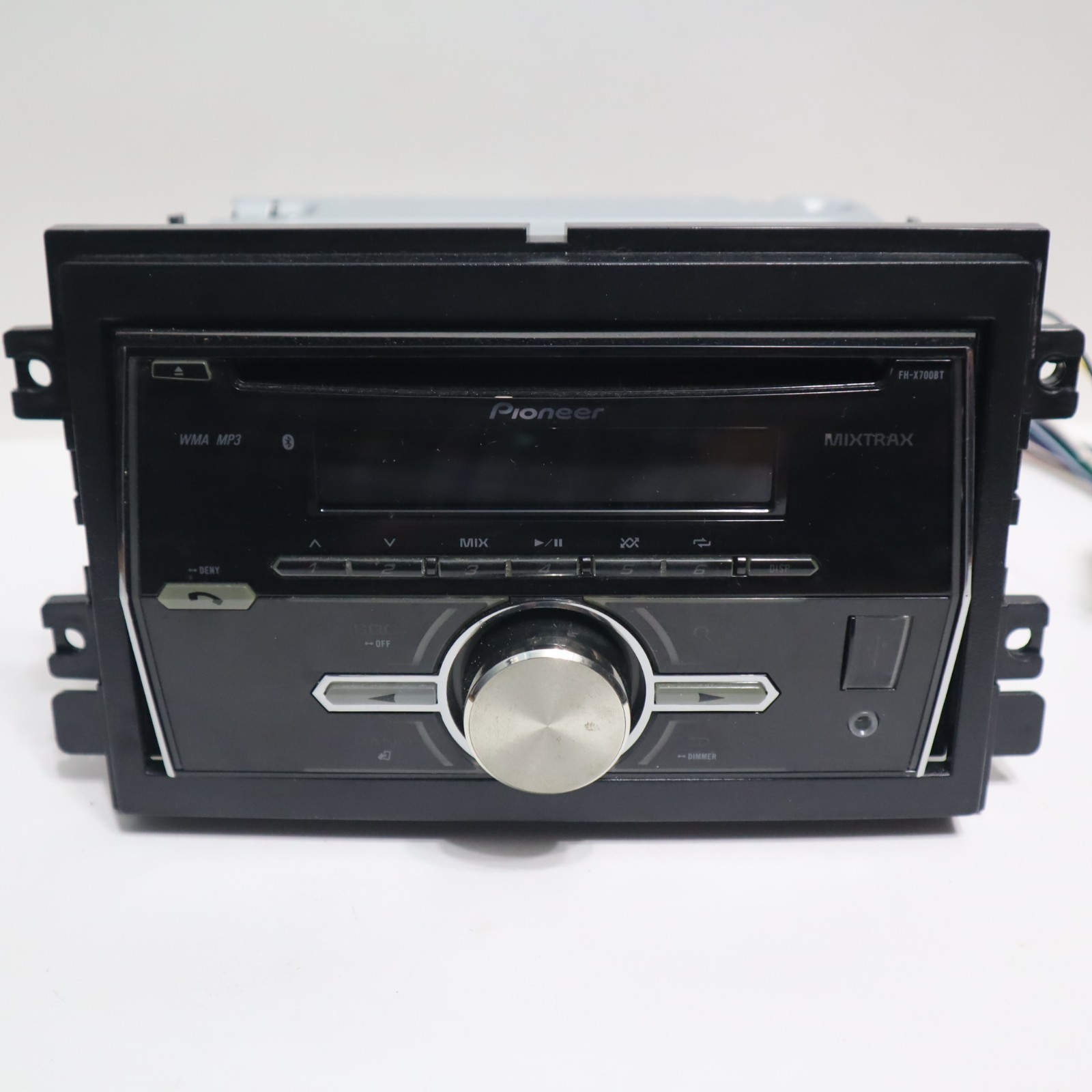 Pioneer FH-X700BT MP3/USB/CD Player In Dash Receiver Car Stereo UNTESTED