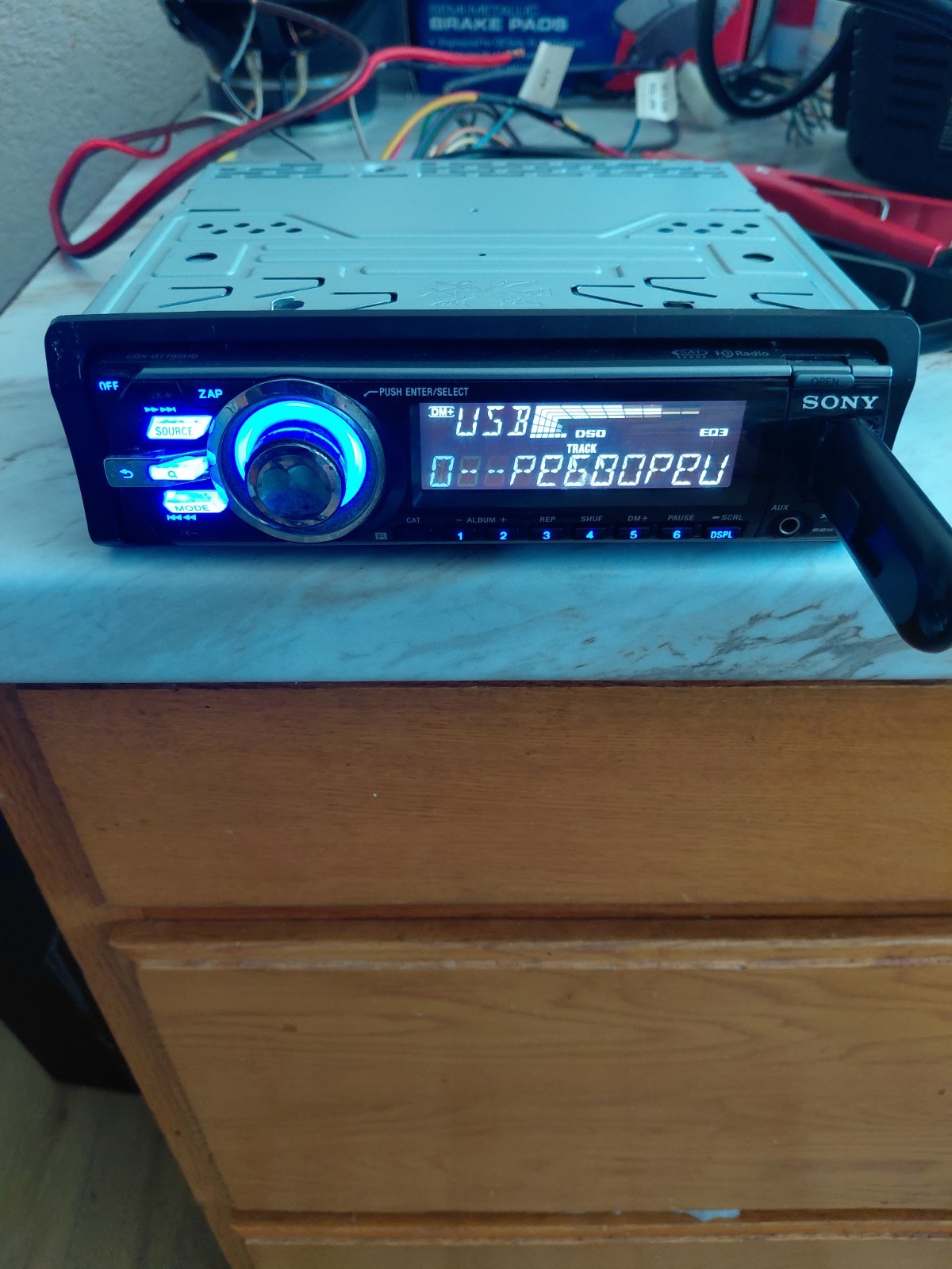 Sony CDX-GT700HD Xplod Car FM/AM Radio CD Player Head Unit