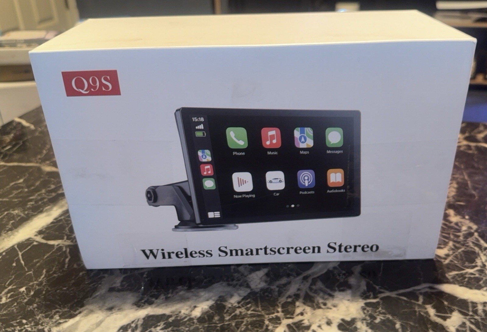 Q9S Wireless Smartscreen Stereo – CarPlay and Android Auto