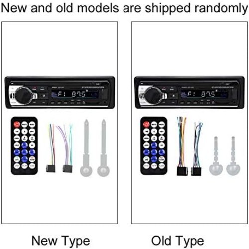 Car Stereo Bluetooth MP3 Player 4X60W 1 DIN USB AUX IR Remote