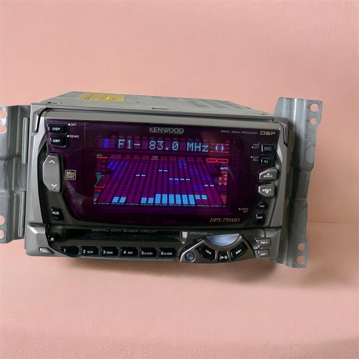 Kenwood DPX-770MD Double DIN CD Receiver Car Audio Stereo Head Unit JDM