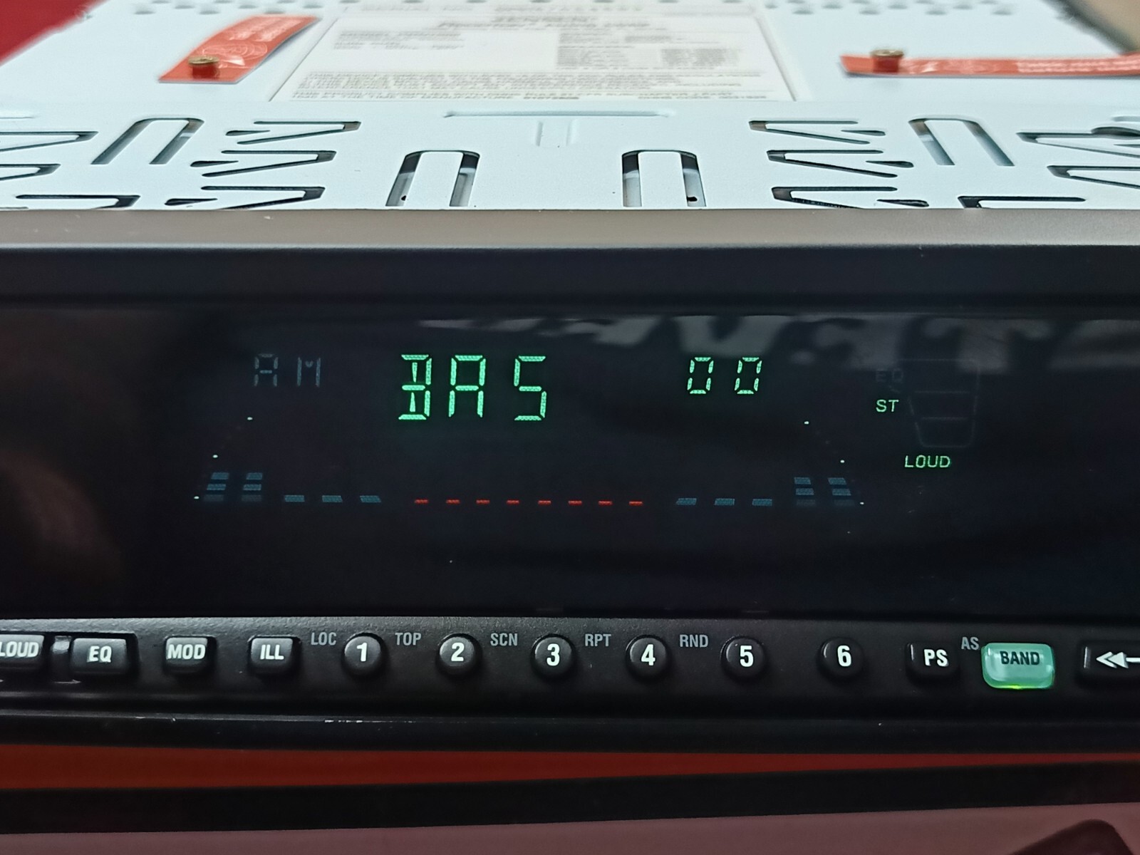 Jensen CDH1000 CD Receiver Car Stereo 160W NEW OPEN BOX, HAD SCREEN ISSUE – READ