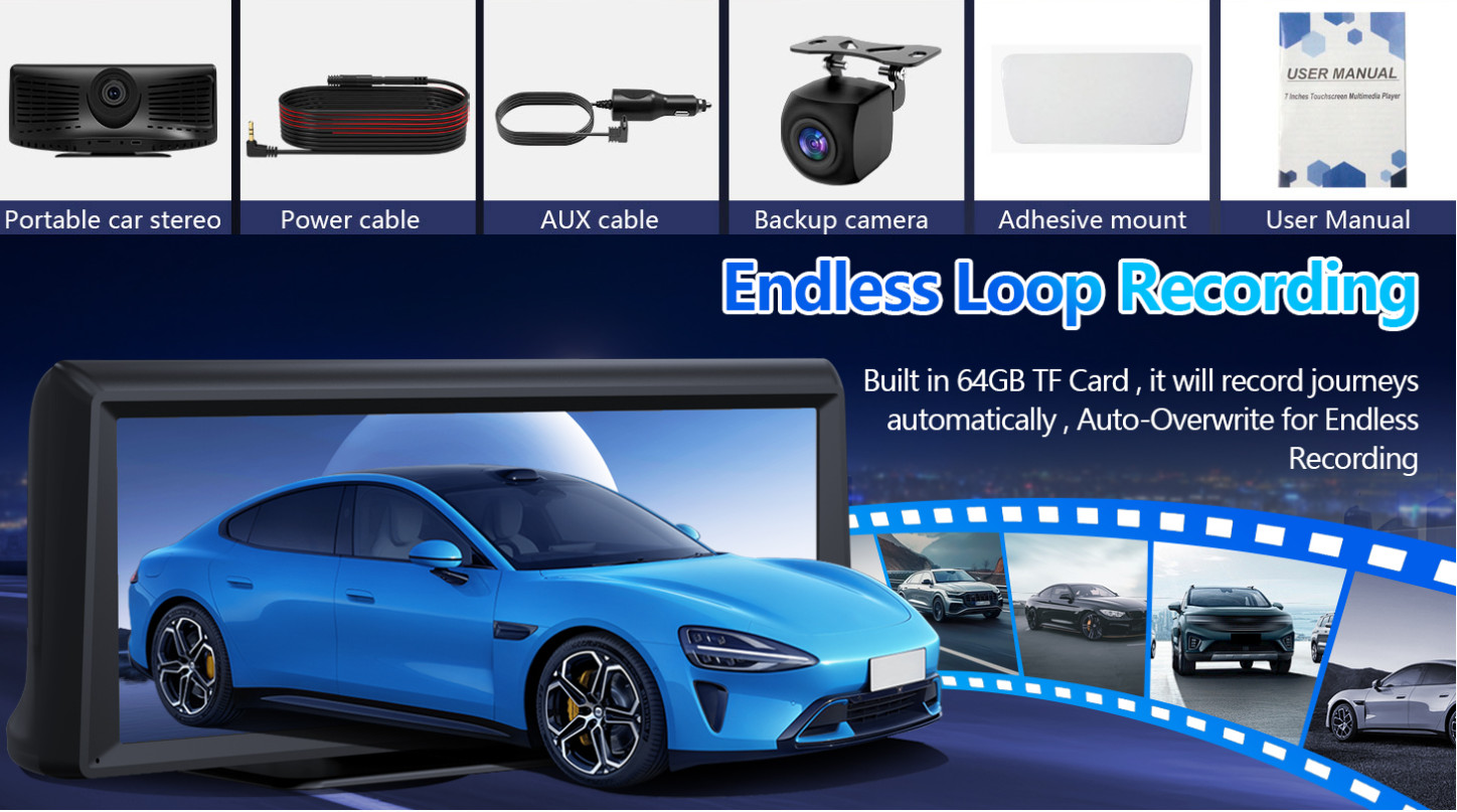 Hieha 8.1 Inch Car Multimedia Player – New in Open Box!