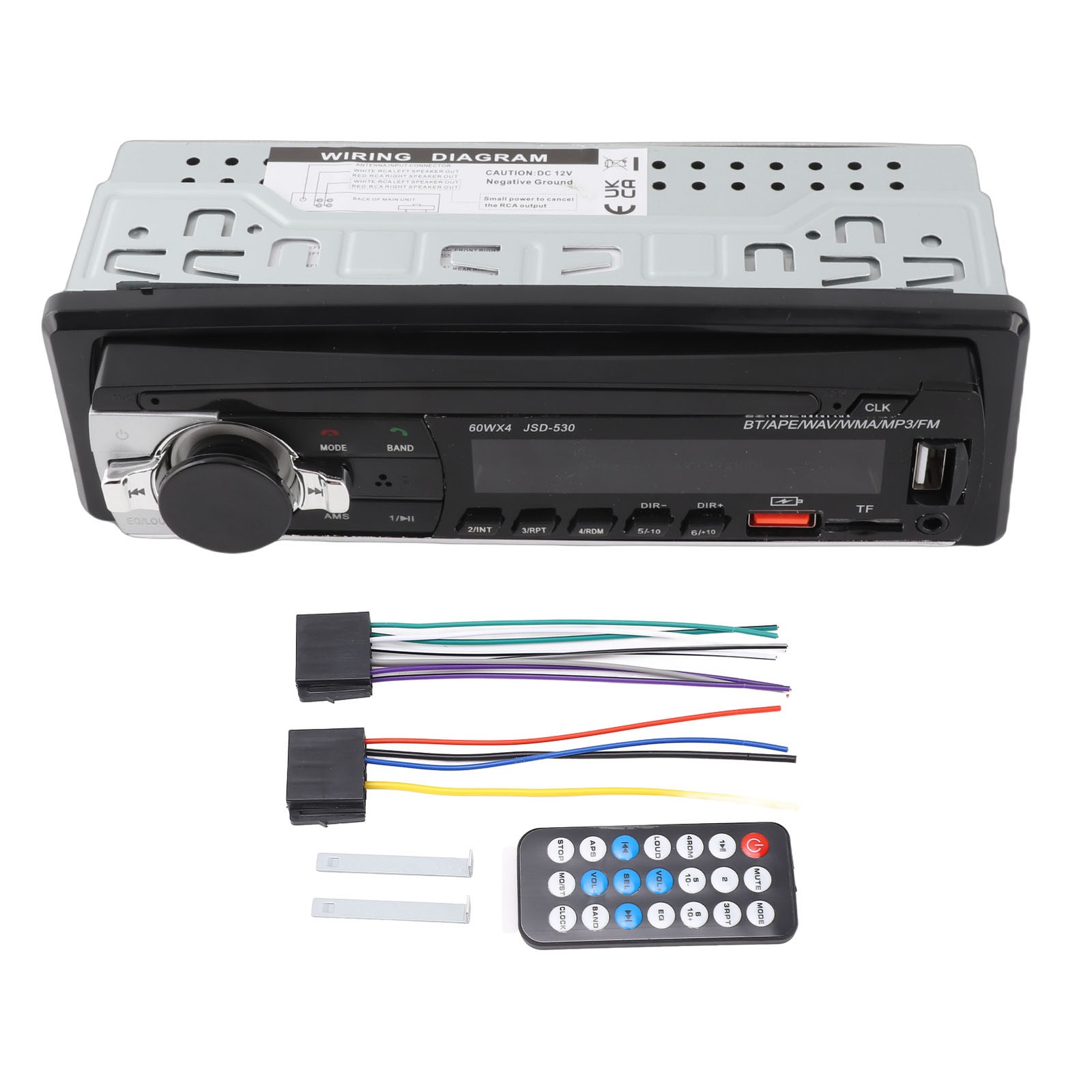 Car Radio AI Voice Control LED Display Dual Connection Handsfree USB2.0 Car NVLF