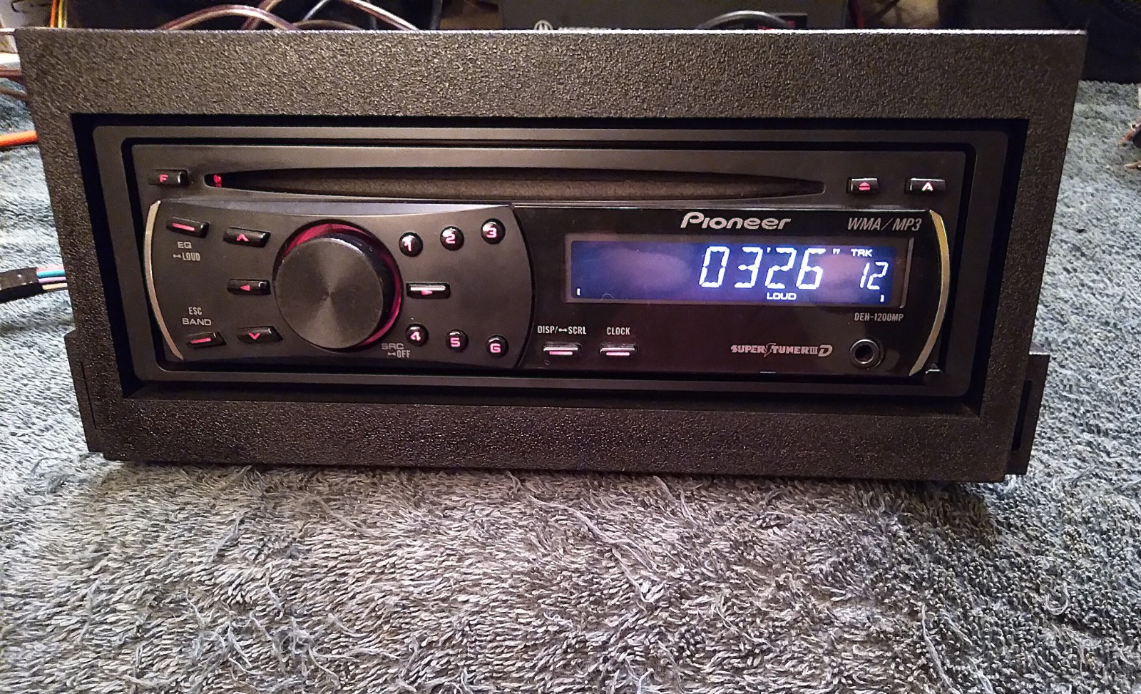 Pioneer DEH-1200MP, CD /MP3/ Receiver, 200 watts,