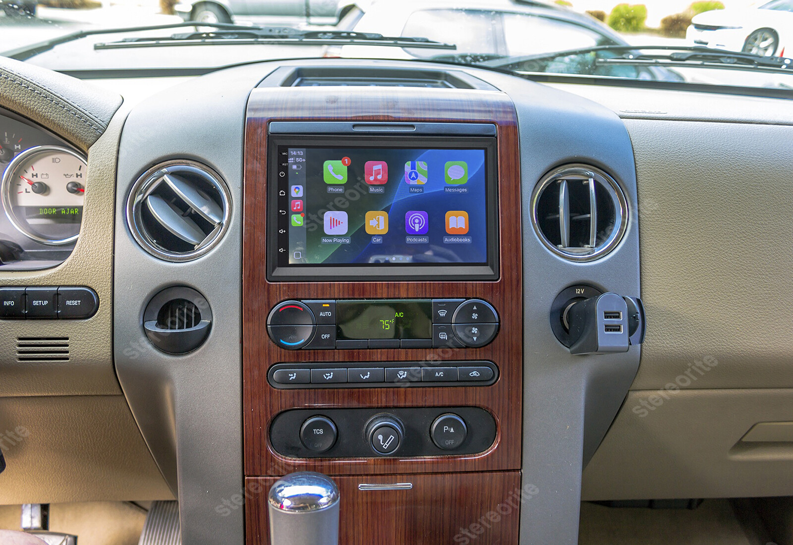 Apple Carplay For 2004-2008 Ford F-150 F150 Car Radio Android 13 Navi GPS Player
