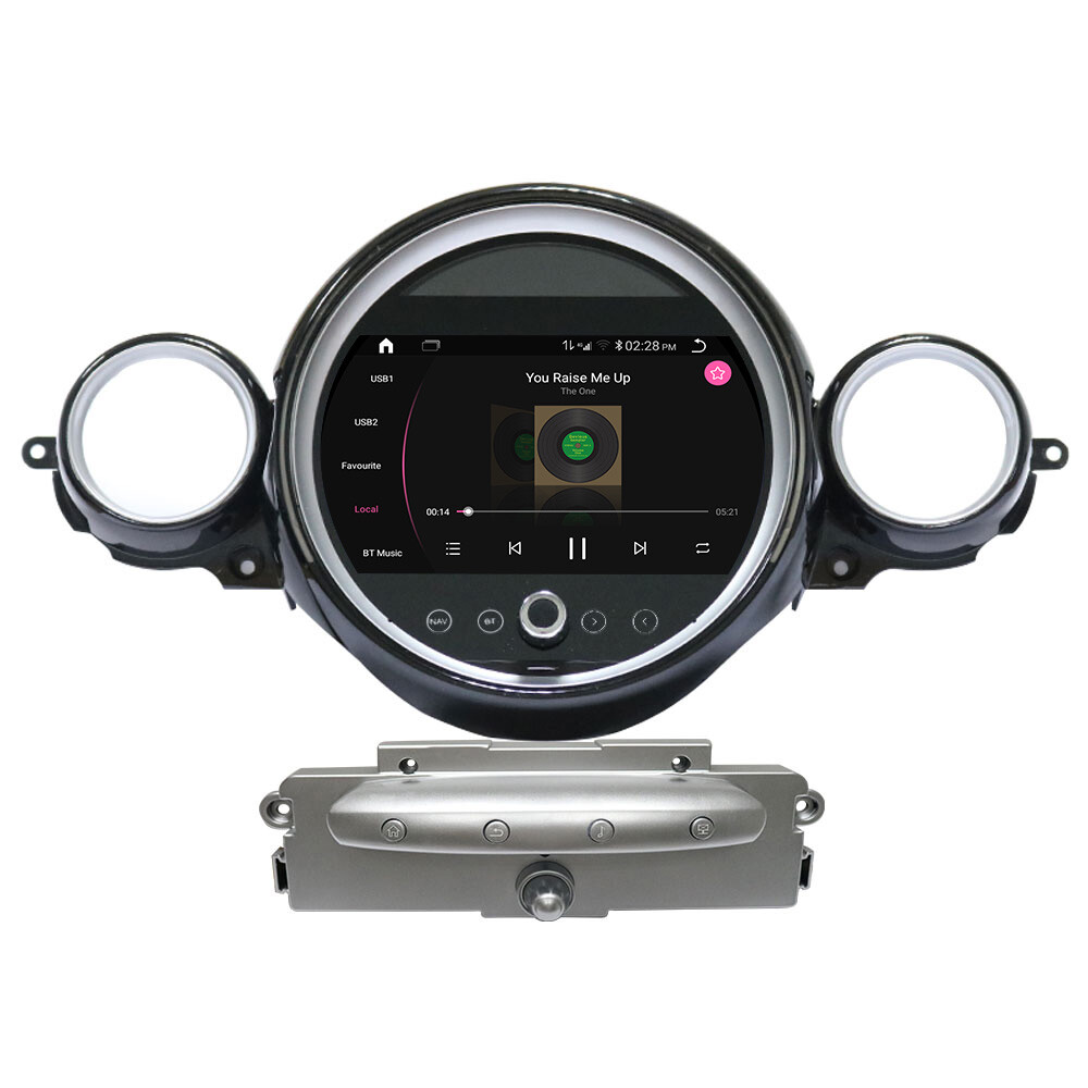 Car Radio For BMW Mini Cooper R60 2007-2010 Video Player Navigation Auto Carplay