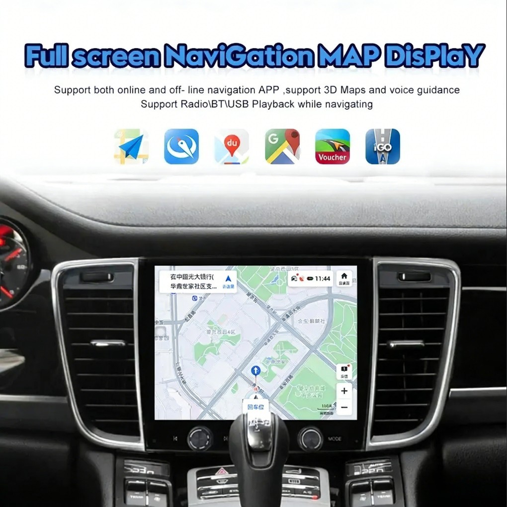 8.4″ Android Car Radio GPS BT CarPlay Stereo Navi For Porsche Panamera 2010-2017